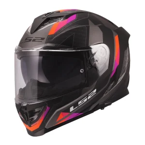 LS2 FF818 Storm III Sporty Helmet Grey/Purple