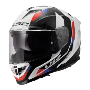 LS2 FF818 Storm III Sporty Helmet White/Blue/Red