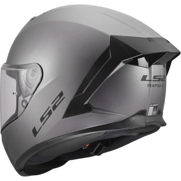 LS2 FF820 Rapid III Helmet Matte Grey