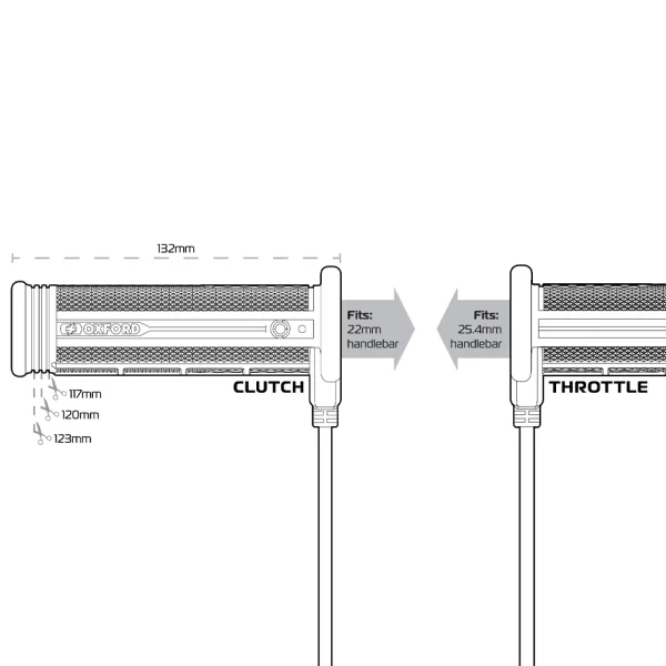 Oxford HotGrips Pro 2.0 Adventure Heated Grips