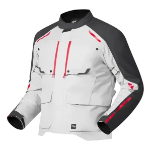 Richa Taurus Waterproof Textile Jacket Grey/Red