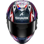 Shark Aeron GP FIM Replica Zarco Signature 2025 süsinikkiust kinnine kiiver