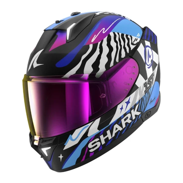 Shark Skwal i3 Speed Fancy umpikypärä musta/valkoinen/sininen