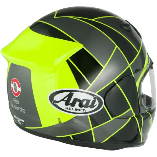 Arai Quantic Peak Helmet Yellow