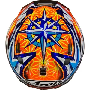 Arai RX-7V Evo Okamoto Compass Helmet, Motoee.com