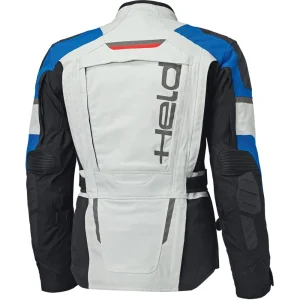 Held Carese 3 Adventure Textile Jacket Grey/Blue, Motoee.com