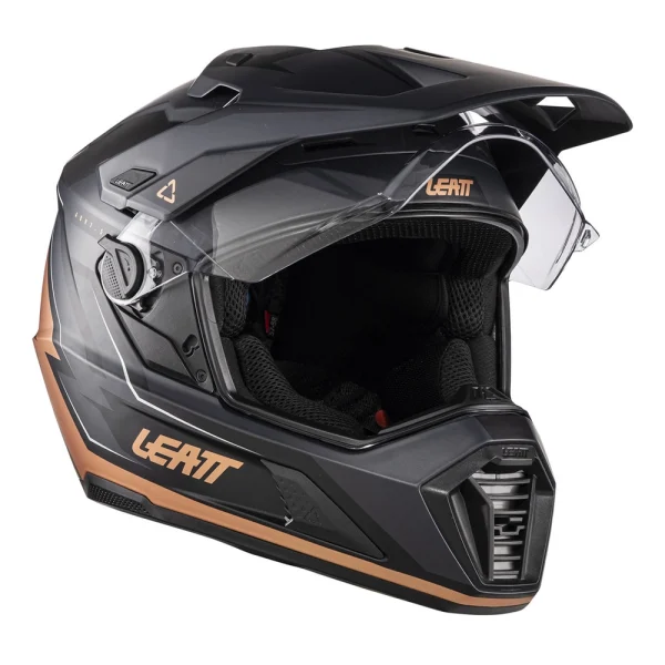 Leatt ADV 7.5 Graphic Helmet with Goggles Black/Bronze