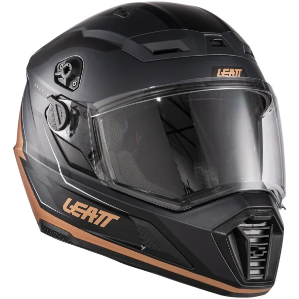 Leatt ADV 7.5 Graphic Helmet with Goggles Black/Bronze