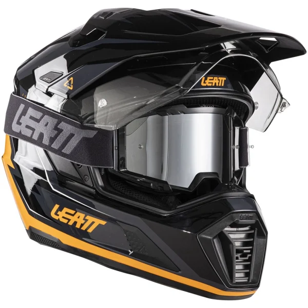 Leatt ADV 7.5 Graphic Helmet with Goggles Black/Orange