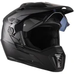 Leatt ADV 7.5 Helmet with Goggles Matte Black
