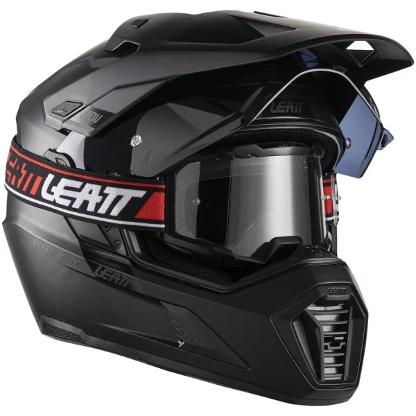 Leatt ADV 7.5 Helmet with Goggles Matte Black