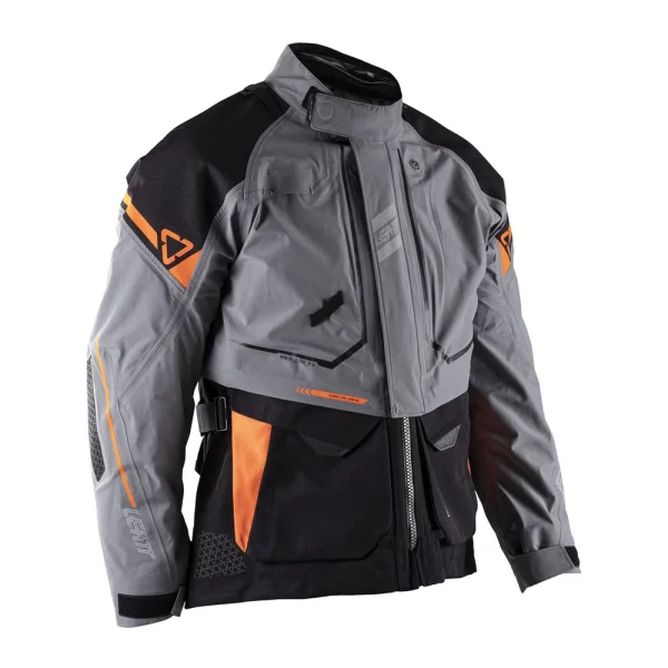 Leatt ADV Multitour 8.5 Waterproof Textile Jacket Grey/Black/Orange