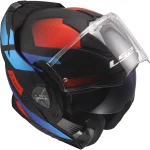 LS2 FF901 Advant X Nova шлем интеграл чёрный/красный/синий