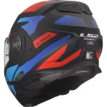 LS2 FF901 Advant X Nova шлем интеграл чёрный/красный/синий