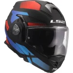 LS2 FF901 Advant X Nova шлем интеграл чёрный/красный/синий