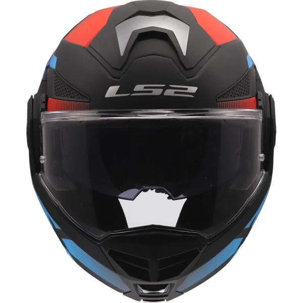LS2 FF901 Advant X Nova шлем интеграл чёрный/красный/синий
