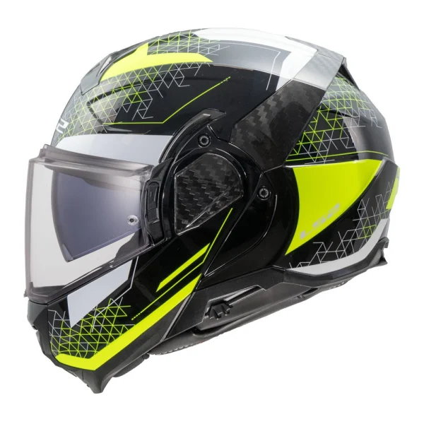 LS2 FF910 Advant II Astral Helmet Black/Neon Yellow