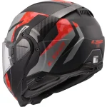 LS2 FF910 Advant II Glide Helmet Black/Grey/Red
