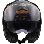 LS2 FF910 Advant II Glide Helmet Black/Orange