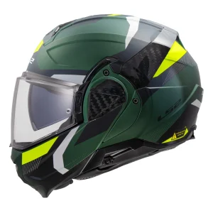 LS2 FF910 Advant II Triple Helmet Green