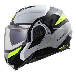 LS2 FF910 Advant II Triple Helmet Grey/Yellow