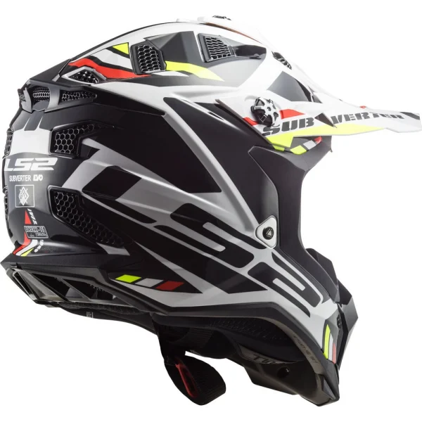 LS2 MX700 Subverter Evo II Stomp MX Helmet White/Black