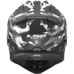 LS2 MX708 Fast II Grotesk MX Helmet Black/Grey