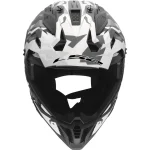 LS2 MX708 Fast II Grotesk MX Helmet Black/Grey