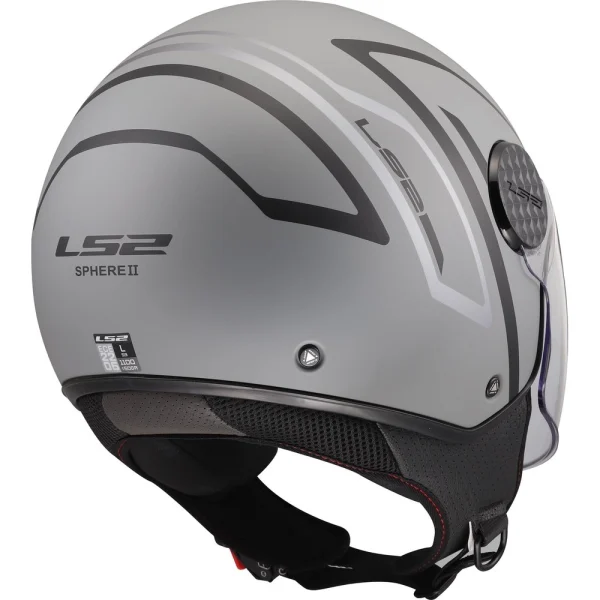 LS2 OF558 Sphere Lux II Minim Black/Grey