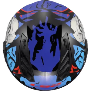LS2 OF616 Airflow II Zombie II Open-Face Helmet, Motoee.com
