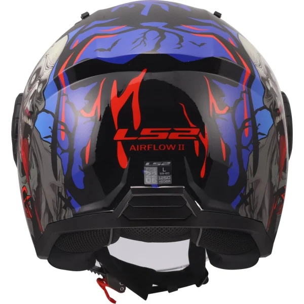 LS2 OF616 Airflow II Zombie II Open-Face Helmet