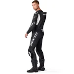 Revit Argon 3 Perforated 1-Piece Leather Suit Black/White