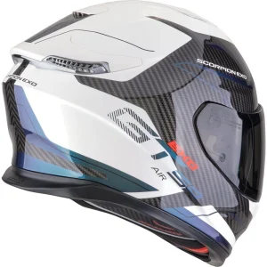Scorpion EXO-GT SP Air Flex Helmet White/Anthracite, Motoee.com