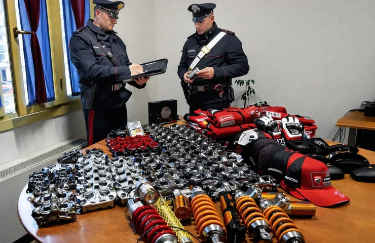 Stolen Ducati MotoGP Race Parts Found in Bologna: Police Raid Reveals €200,000 Haul, Motoee.com