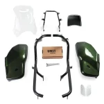 Unit Garage Dual Scrambler Kit Triumph Scrambler 1200 XC/XE 19-20 Gloss Brooklands Green