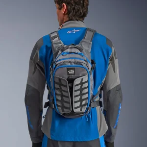 Alpinestars AT-15 Backpack Grey/Blue, Motoee.com