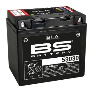BS Battery 53030 12V 300A 30Ah AGM Maintenance Free Battery