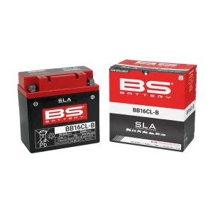 BS Battery BB16CL-B 12V 19Ah 230A AGM Maintenance Free Battery, Motoee.com