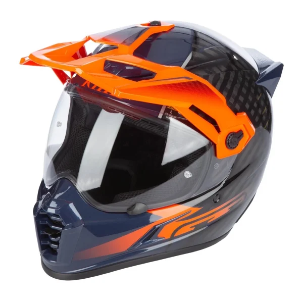 Klim Krios Pro Echo Carbon Enduro Helmet Black/Orange