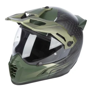 Klim Krios Pro Echo Carbon Enduro Helmet Matte Black/Green