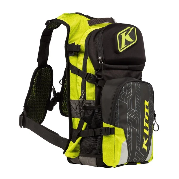 Klim Nac Pak 3L Hydrapak Hydration Backpack Black/Neon/Yellow