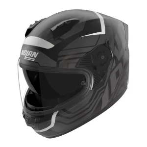 Nolan N60-6 Eclettico Helmet Black/Grey, Motoee.com
