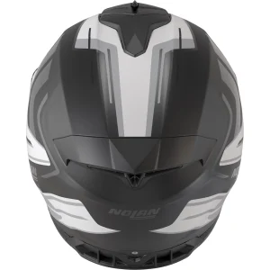 Nolan N60-6 Sport Contrasto Helmet Black/Grey, Motoee.com
