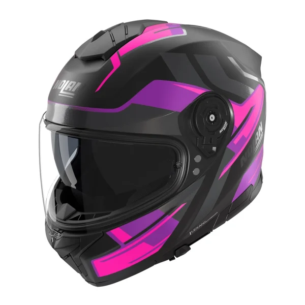 Nolan N80-8 Trittico Helmet Black/Pink