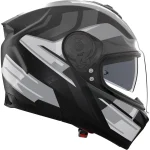 Nolan N80-8 Trittico Helmet Black/White/Grey