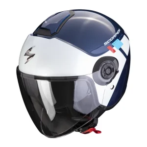Scorpion Exo-City II Mall Jet Helmet Blue/White