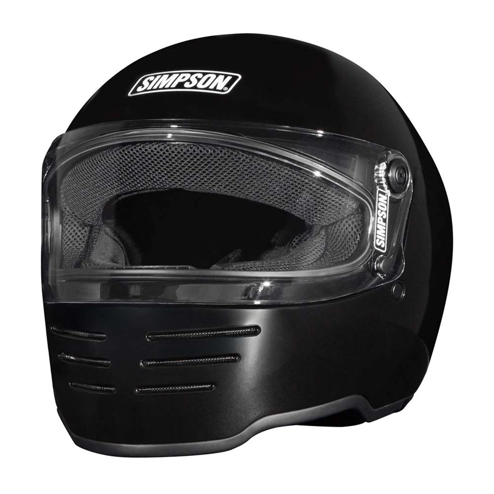 Simpson M62 Helmet Black • Motoee.com