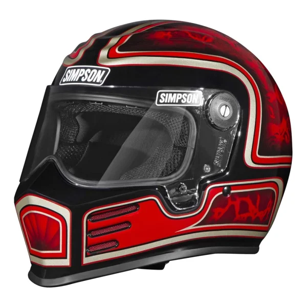 Simpson Venom Tattoo Helmet