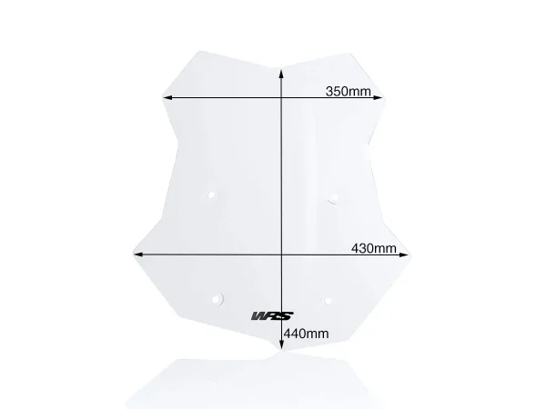 WRS Windscreen Caponord F850GS Clear