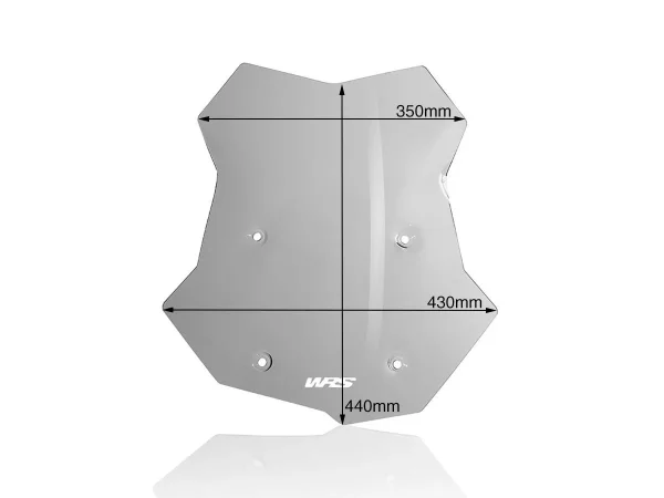 WRS Windscreen Caponord F850GS Smoke